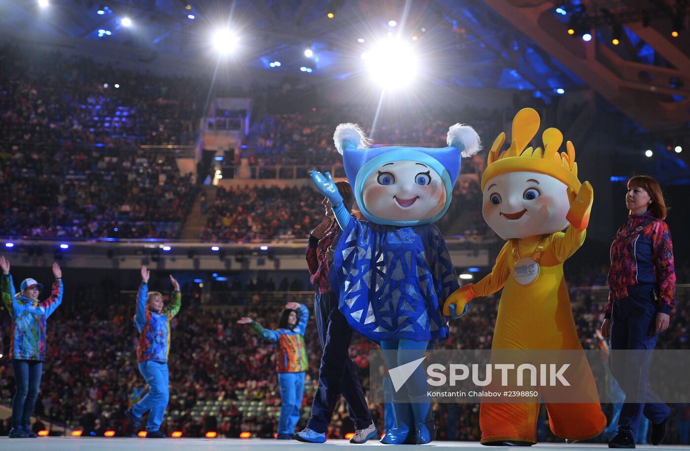 Closing ceremony of the Sochi 2014 Winter Paralympic Games