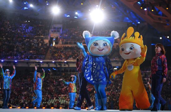 Closing ceremony of the Sochi 2014 Winter Paralympic Games