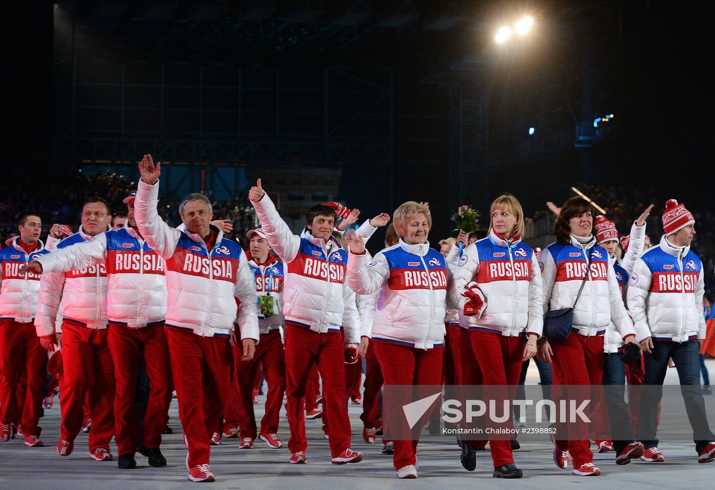 Closing ceremony of the Sochi 2014 Winter Paralympic Games