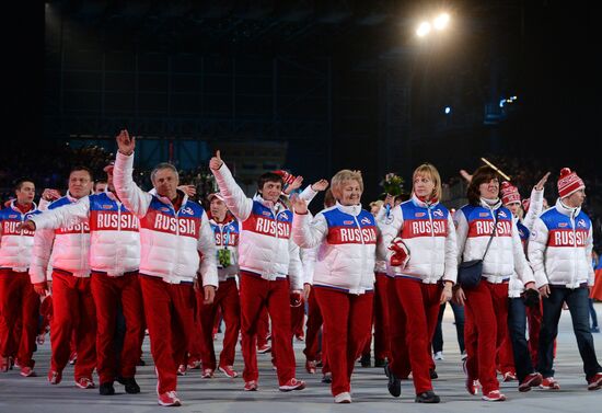 Closing ceremony of the Sochi 2014 Winter Paralympic Games