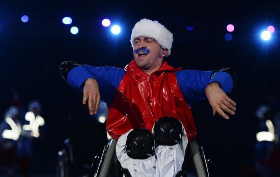Closing ceremony of the Sochi 2014 Winter Paralympic Games