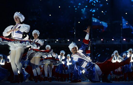 Closing ceremony of the Sochi 2014 Winter Paralympic Games