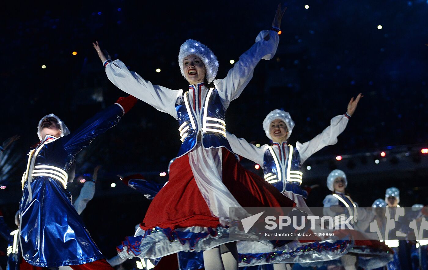 Closing ceremony of the Sochi 2014 Winter Paralympic Games