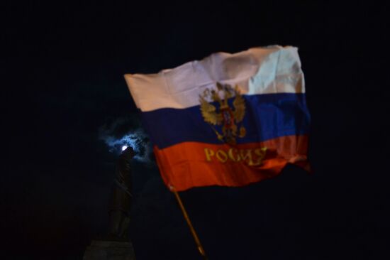 Sevastopol after referendum on Crimea's status