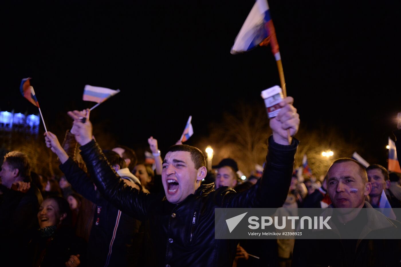 In Sevastopol after voting in referendum on status of Crimea