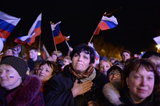 Sevastopol after referendum on Crimea's status