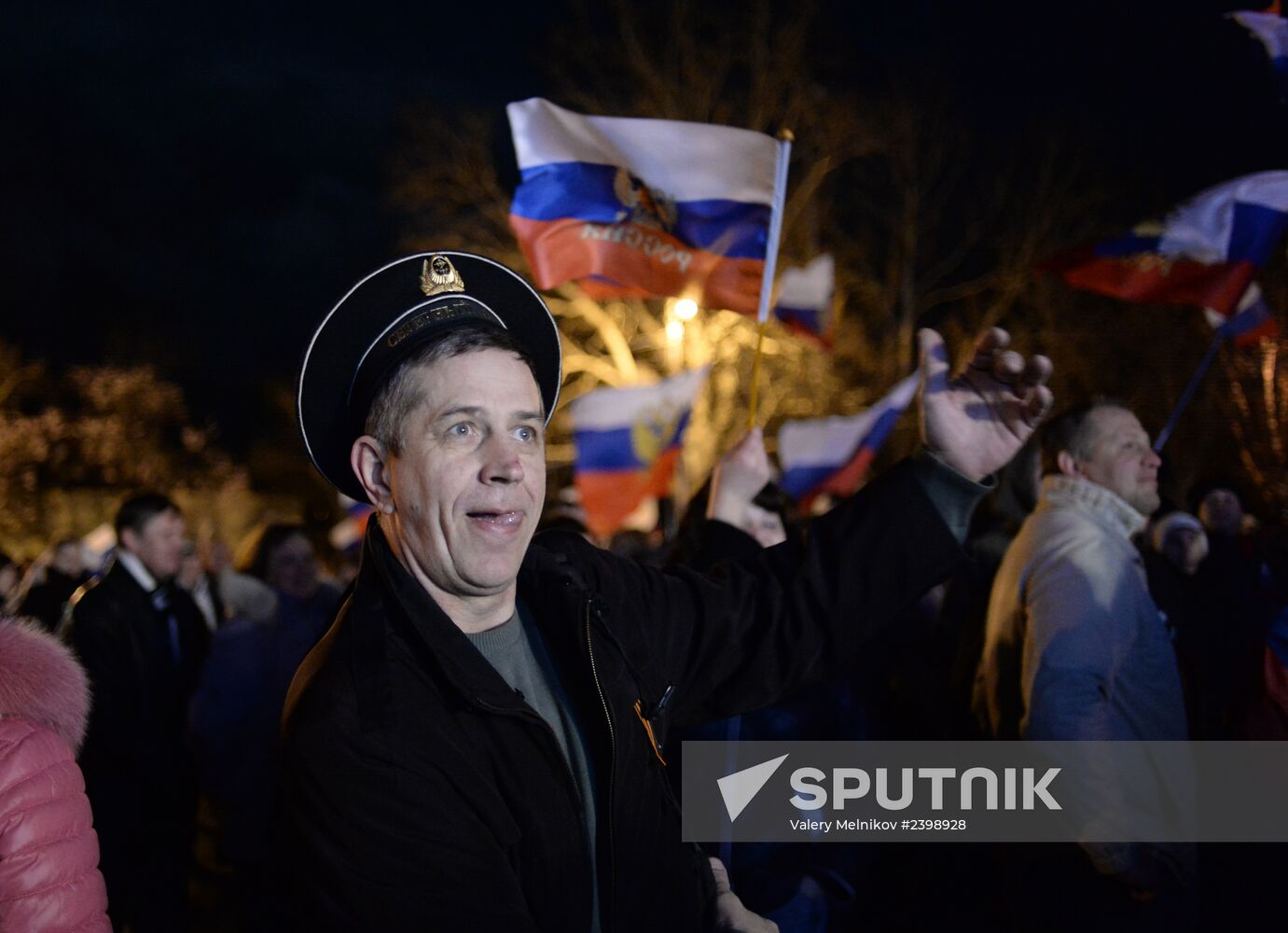 In Sevastopol after voting in referendum on status of Crimea