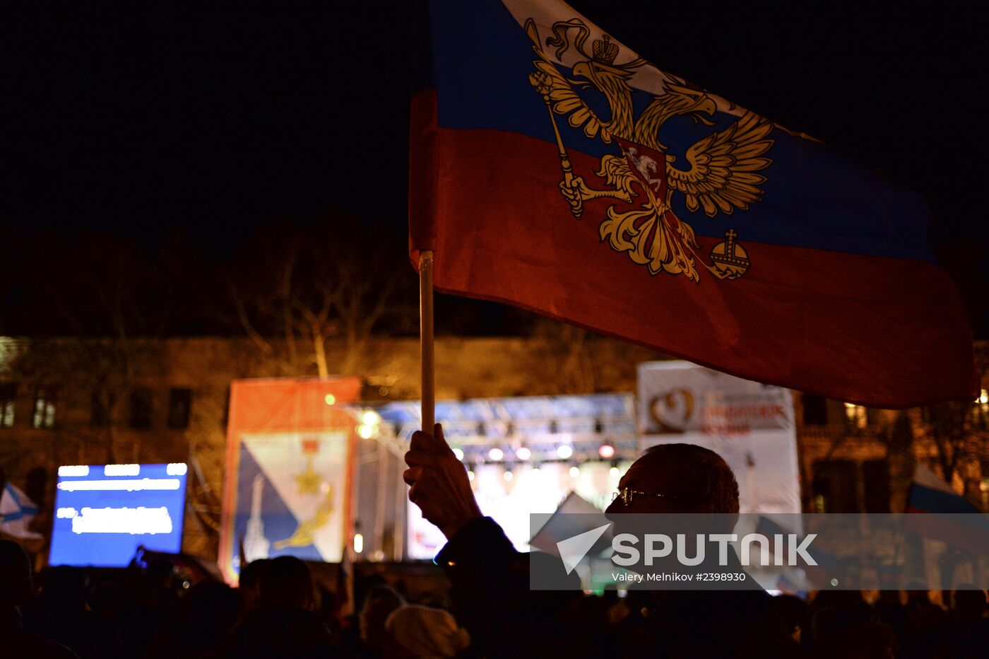 In Sevastopol after voting in referendum on status of Crimea