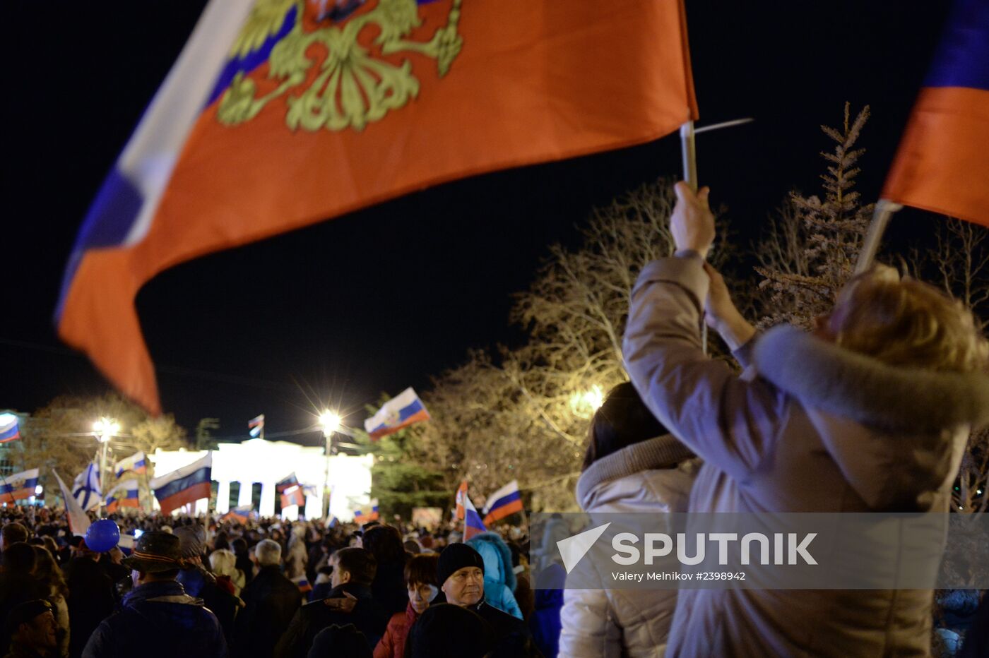 In Sevastopol after voting in referendum on status of Crimea