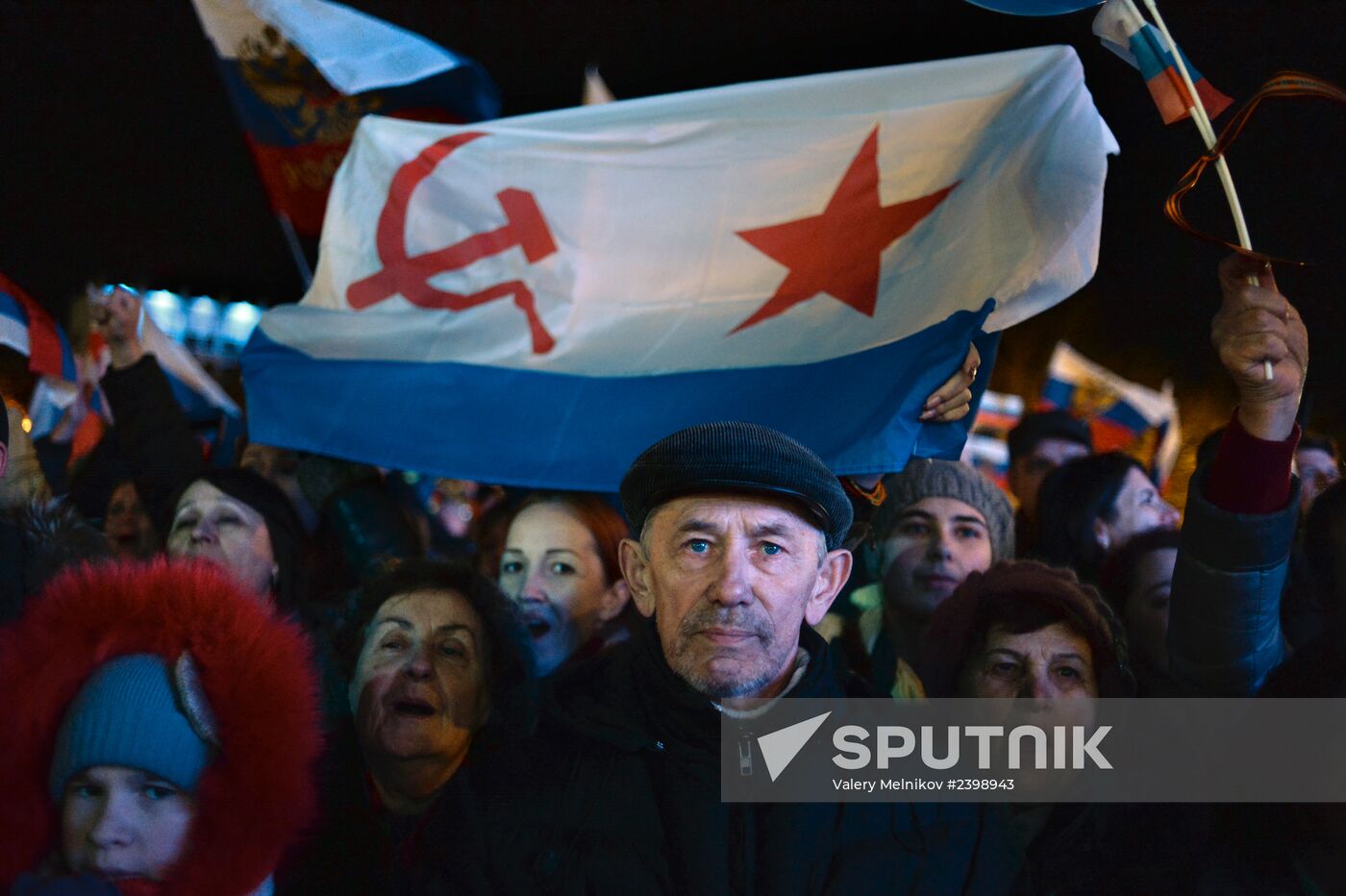 In Sevastopol after voting in referendum on status of Crimea