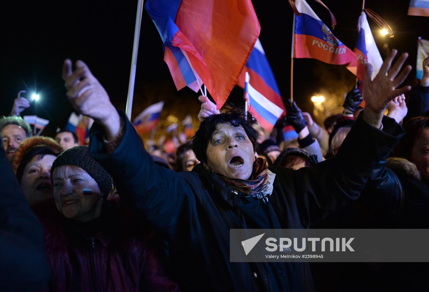 In Sevastopol after voting in referendum on status of Crimea