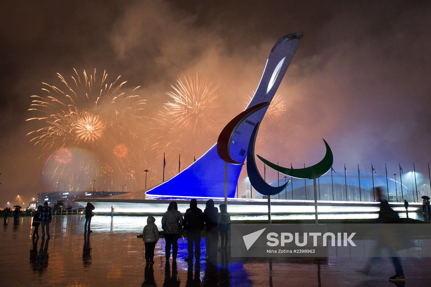 Closing ceremony of the Sochi 2014 Winter Paralympic Games