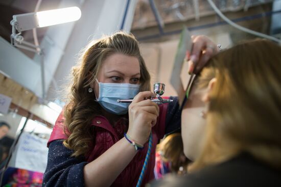 Behind the scenes at closing ceremony of the Sochi 2014 Winter Paralympic Games