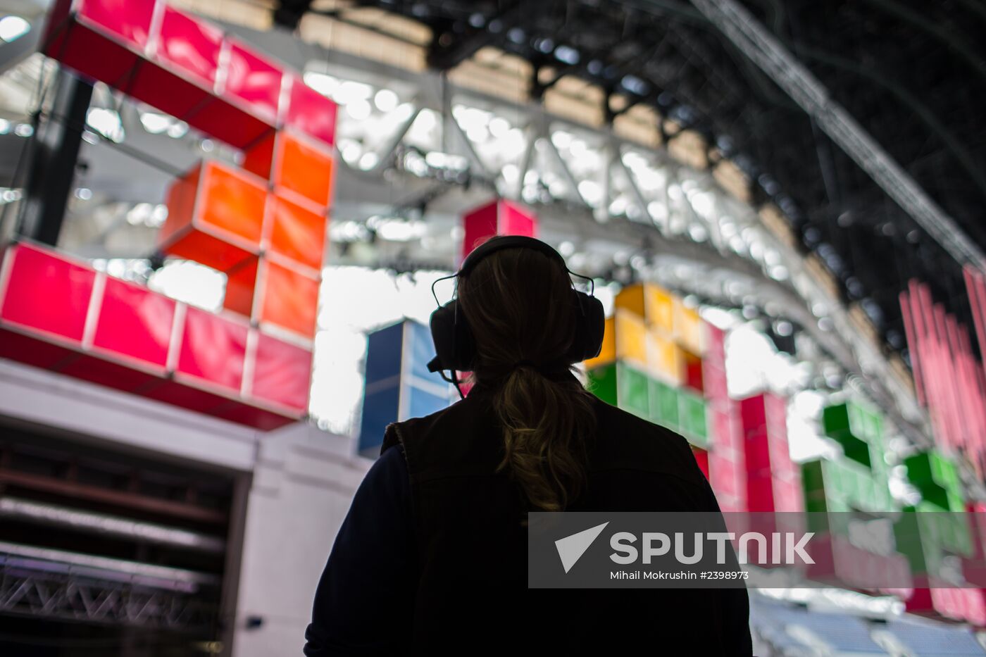 Behind the scenes at closing ceremony of the Sochi 2014 Winter Paralympic Games