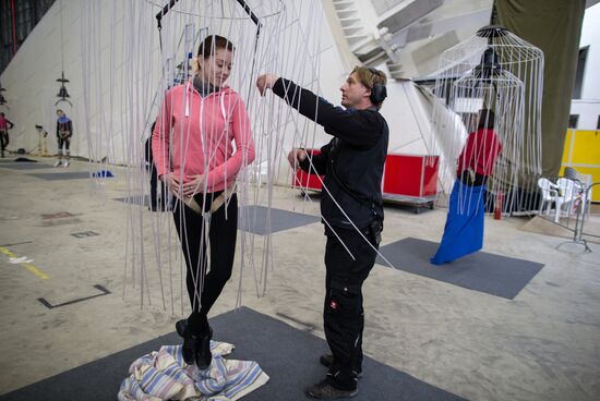 Behind the scenes at closing ceremony of the Sochi 2014 Winter Paralympic Games