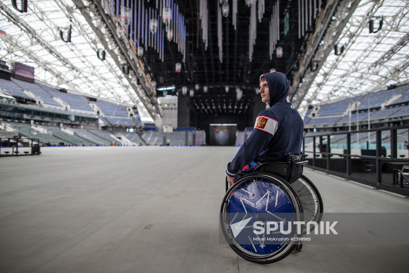 Behind the scenes at closing ceremony of the Sochi 2014 Winter Paralympic Games