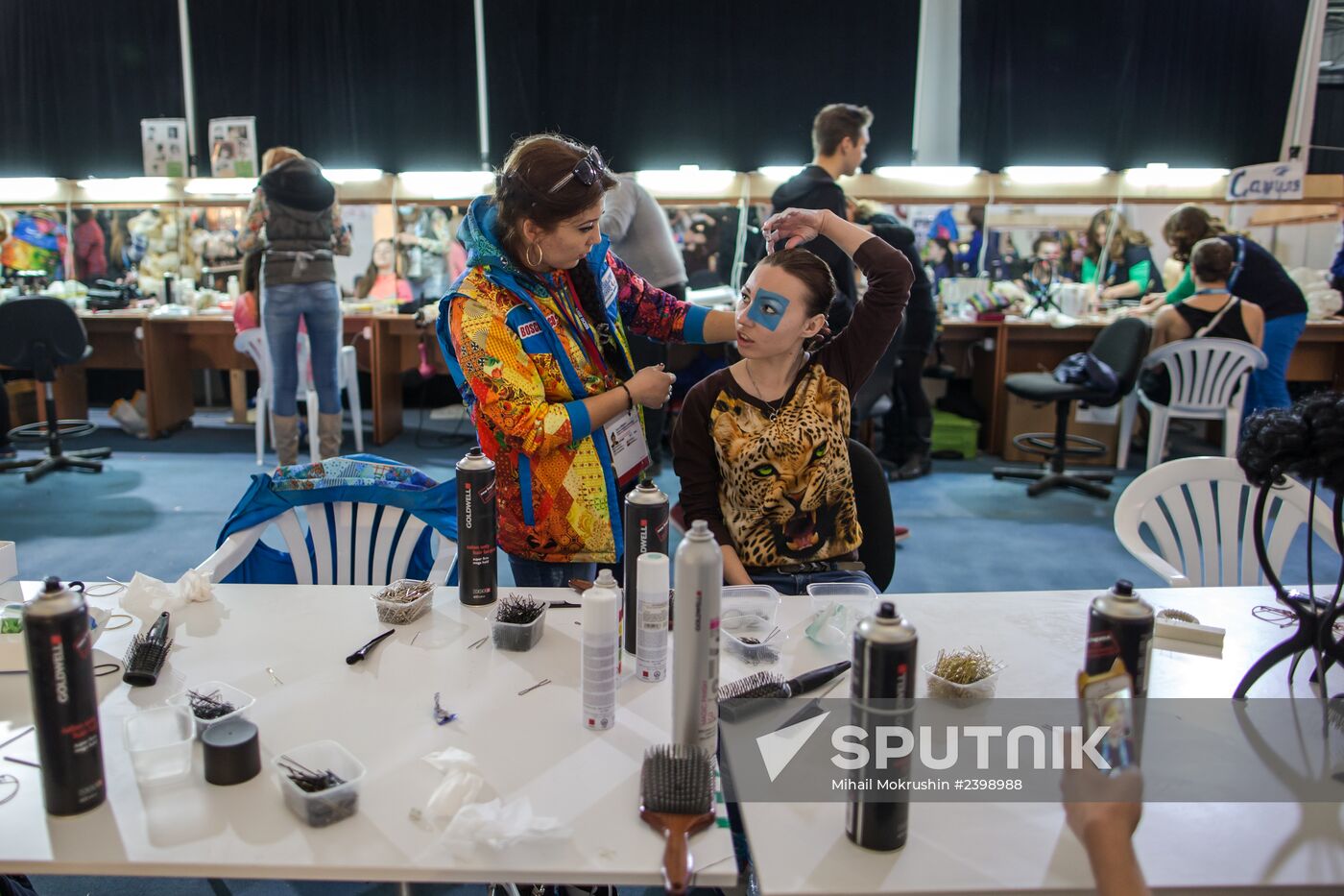 Behind the scenes at closing ceremony of the Sochi 2014 Winter Paralympic Games