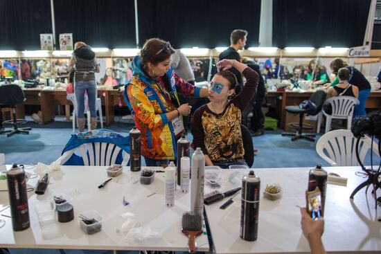Behind the scenes at closing ceremony of the Sochi 2014 Winter Paralympic Games
