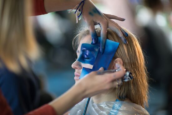 Behind the scenes at closing ceremony of the Sochi 2014 Winter Paralympic Games