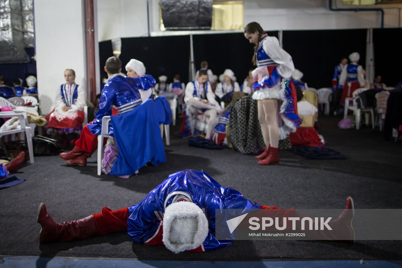 Behind the scenes at closing ceremony of the Sochi 2014 Winter Paralympic Games