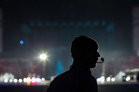 Behind the scenes at closing ceremony of the Sochi 2014 Winter Paralympic Games