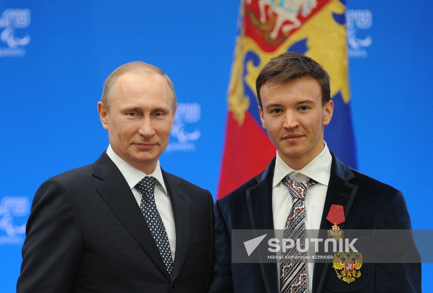 Vladimir Putin presents state awards to winners of Sochi 2014 Winter Paralympics