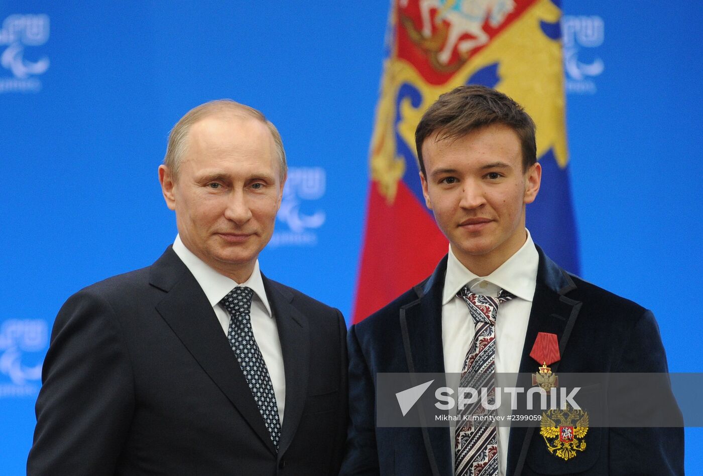 Vladimir Putin presents state awards to winners of Sochi 2014 Winter Paralympics