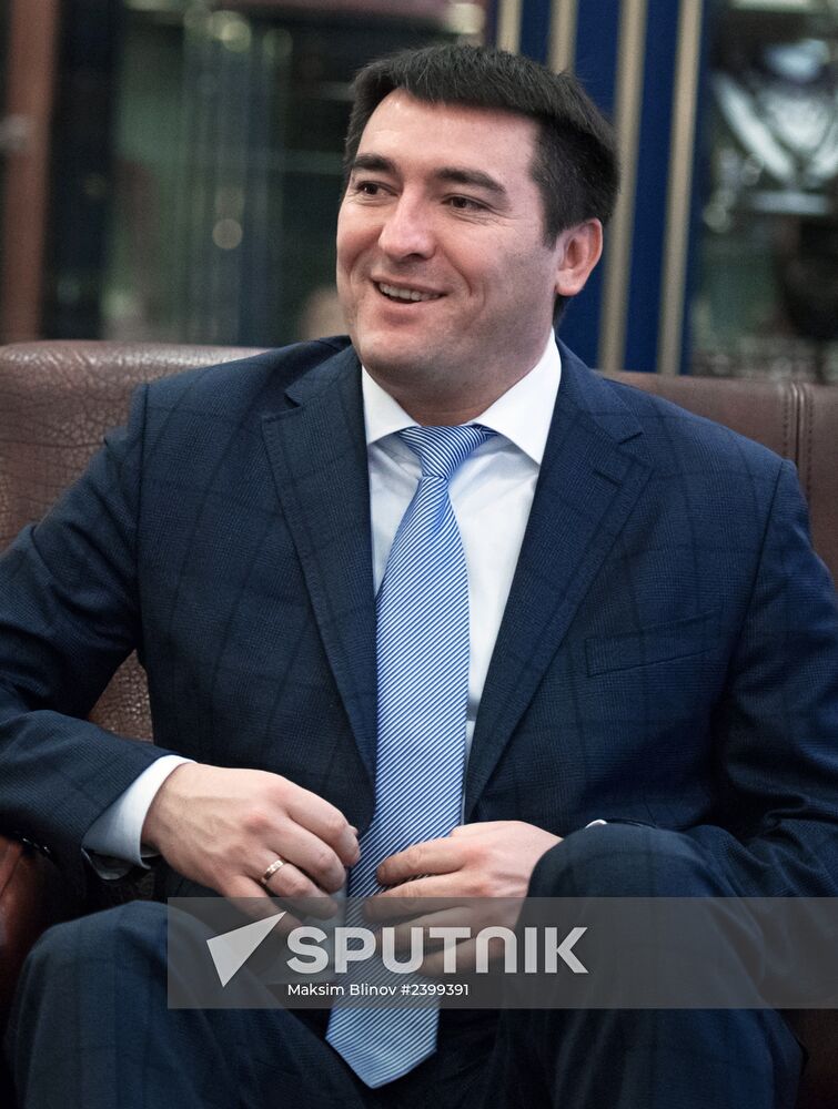 Crimea's First Deputy Prime Minister Temirgaliev give interview
