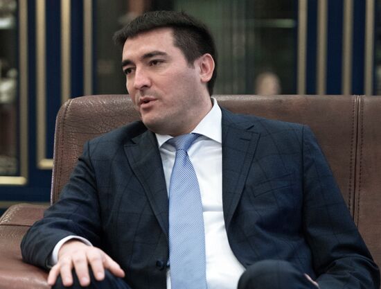 Crimea's First Deputy Prime Minister Temirgaliev give interview