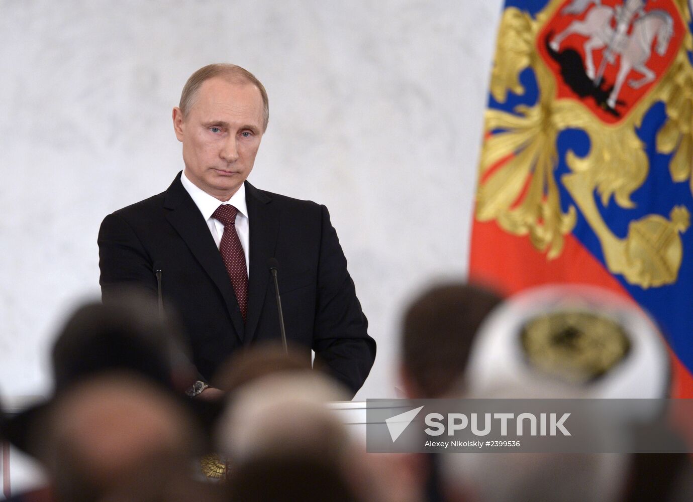 Vladimir Putin's statement on Crimea's integration with Russia