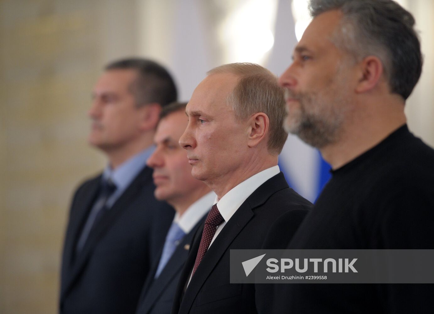 Signing Russian Federation-Crimea Treaty on Crimea's integration with Russia and formation of new jurisdictions in Russian Federation