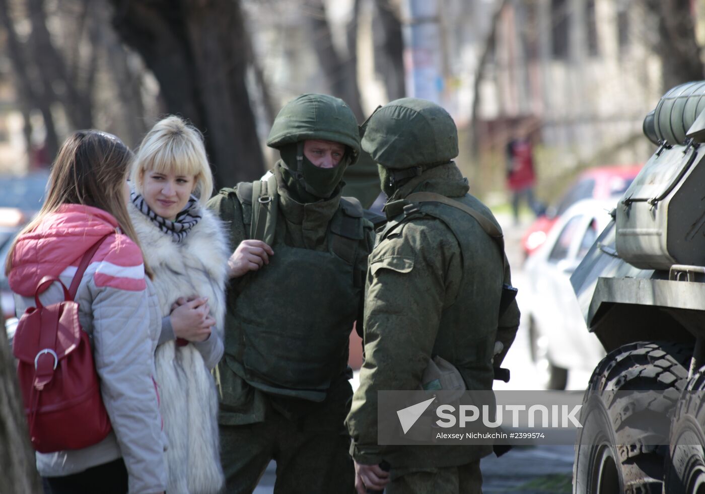 Situation in Simferopol