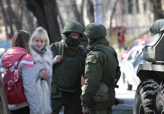 Situation in Simferopol