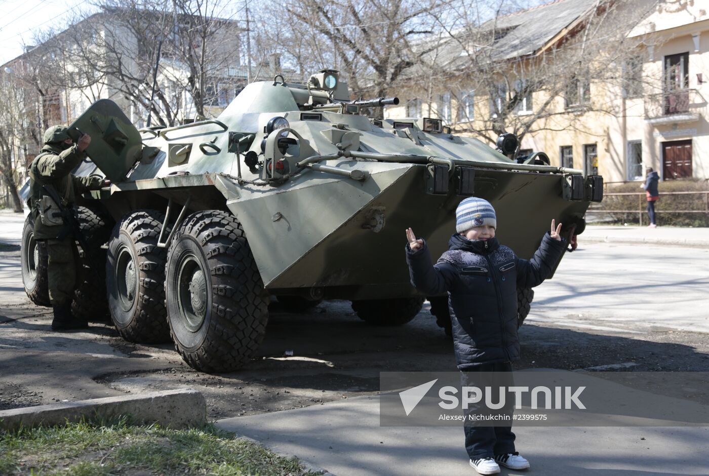 Situation in Simferopol