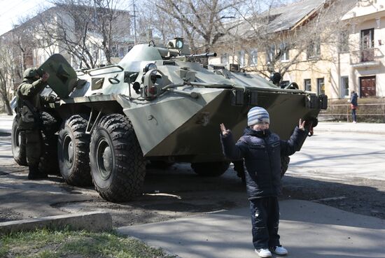 Situation in Simferopol
