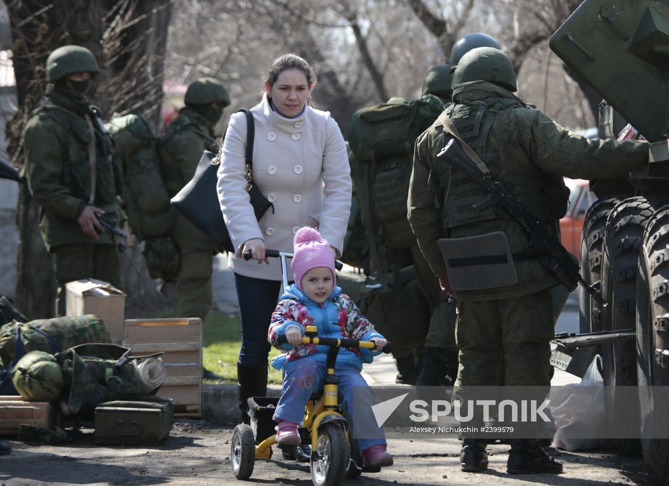 Situation in Simferopol