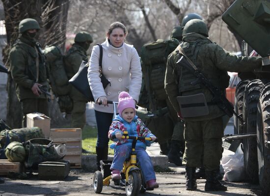 Situation in Simferopol