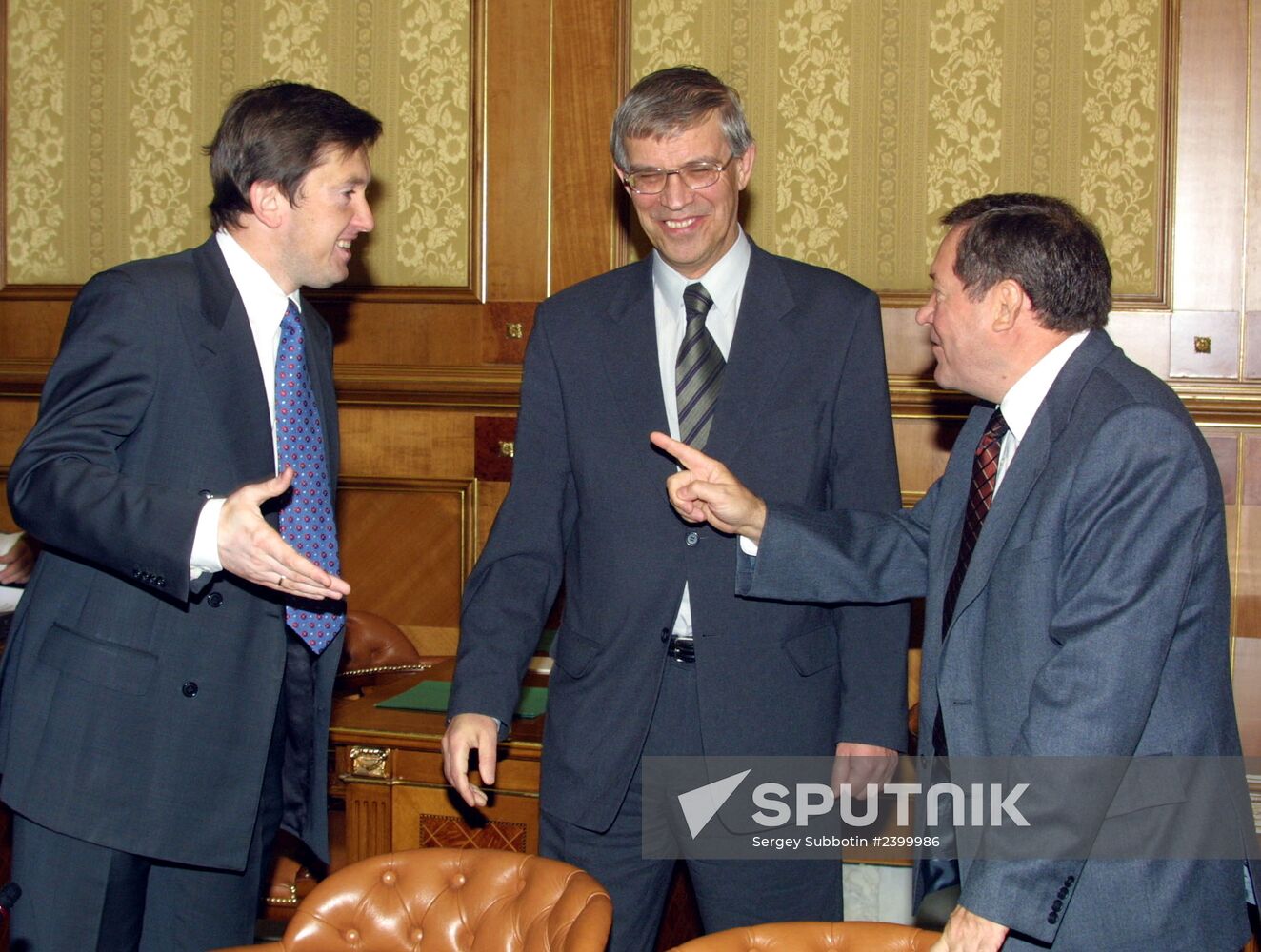 Alexander Pochinok, Sergei Ignatyev and Gennady Bukayev