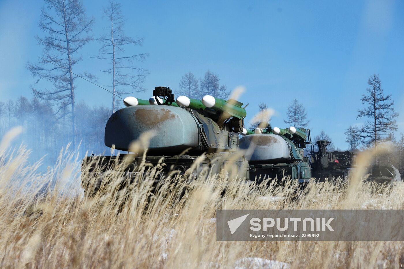 Training of Air Defense Forces in Eastern military district