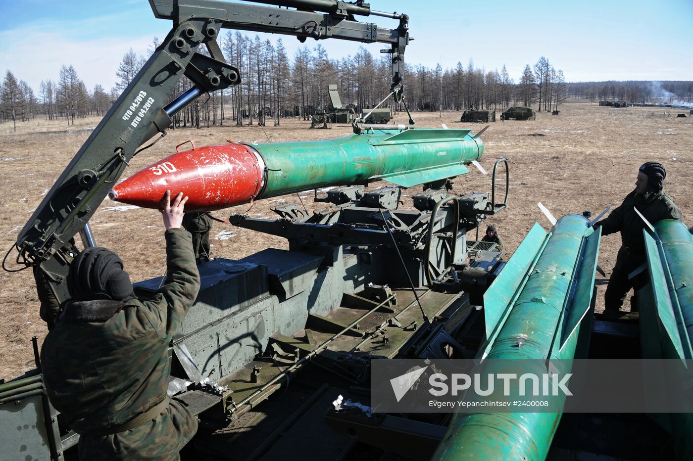 Training of Air Defense Forces in Eastern military district