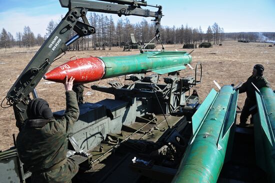 Training of Air Defense Forces in Eastern military district