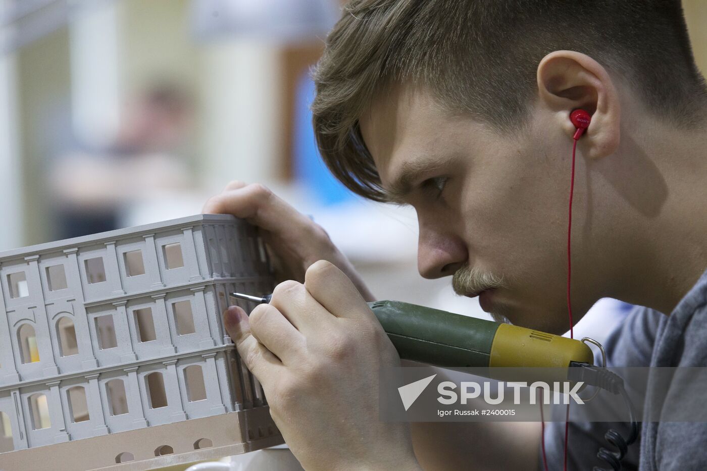 Construction of historic model of 18th century St. Petersburg "Petrine Aquatorium"