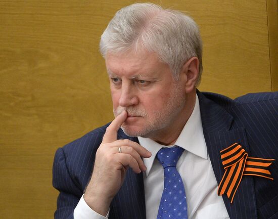 State Duma's additional plenary meeting