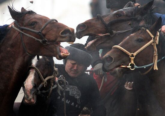 Open Championship in Kok Boru in Kyrgyzstan