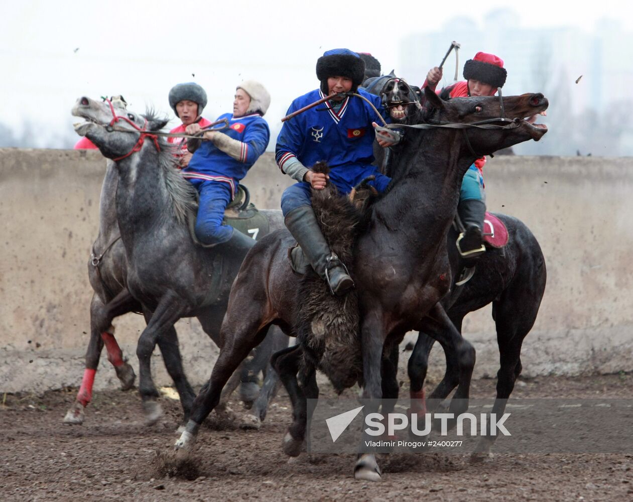 Open Championship in Kok Boru in Kyrgyzstan