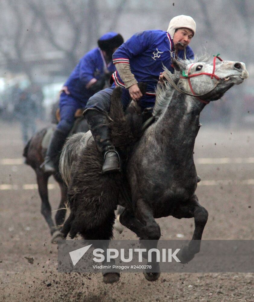 Open Championship in Kok Boru in Kyrgyzstan