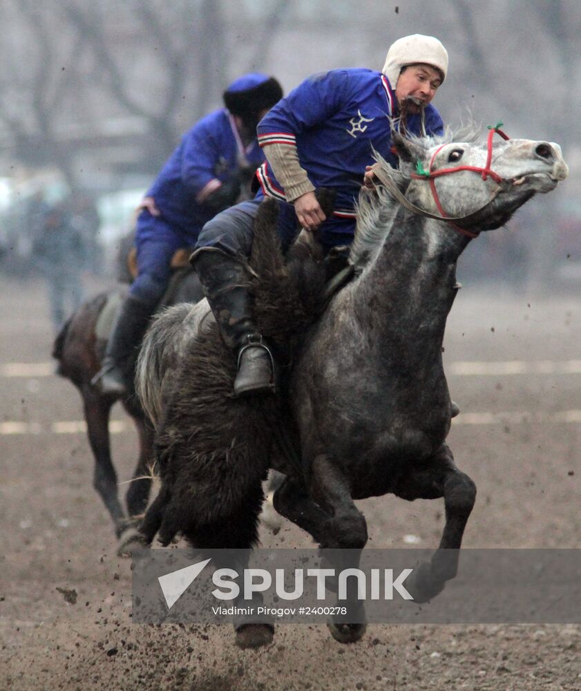 Open Championship in Kok Boru in Kyrgyzstan
