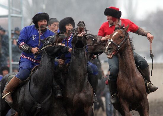 Open Championship in Kok Boru in Kyrgyzstan