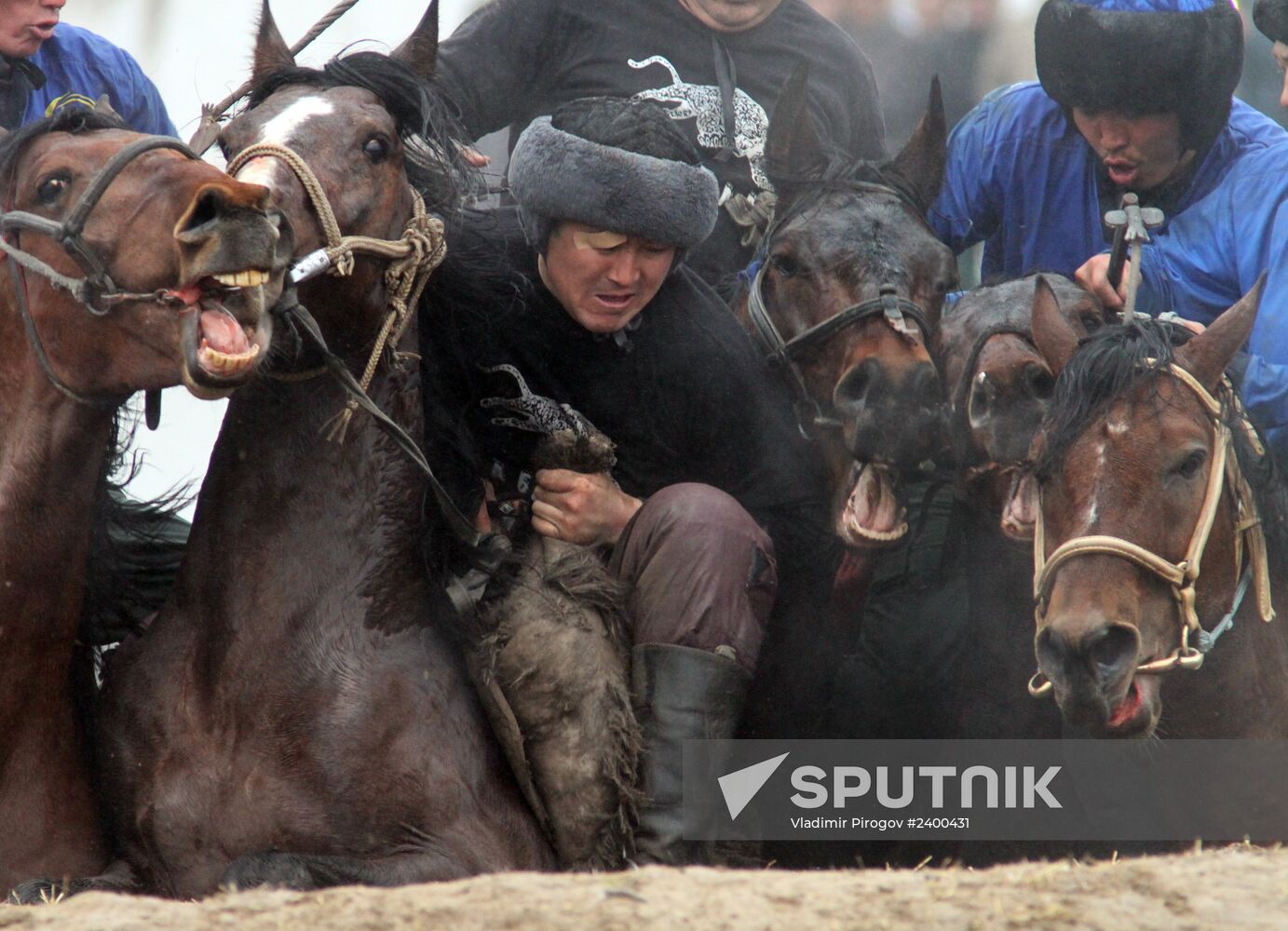 Open Championship in Kok Boru in Kyrgyzstan