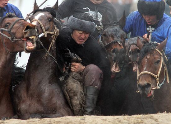 Open Championship in Kok Boru in Kyrgyzstan